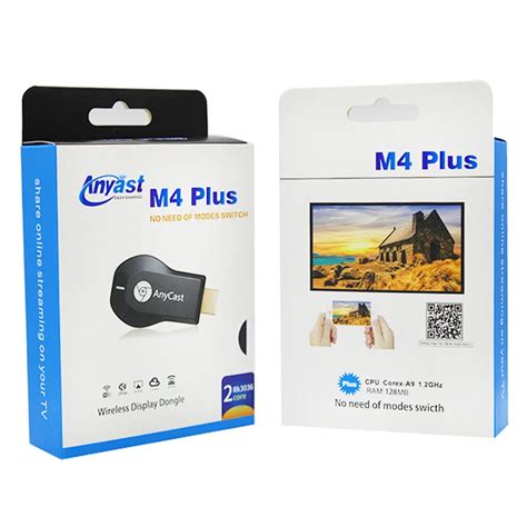 Best Anycast M4 Plus WiFi Dongle Mirroring Multiple HDMI 1080P TV Stick