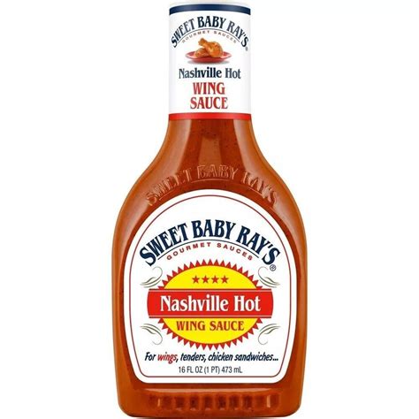 Sweet Baby Ray S Barbecue Wing Sauce Nashville Hot Oz Pack Ju
