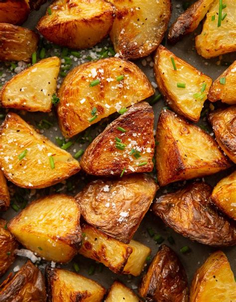 These Salt And Vinegar Roasted Potatoes Are Crispy Tangy And All Round Delicious Perfect As A