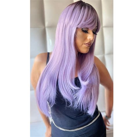 Light Purple Wig Etsy