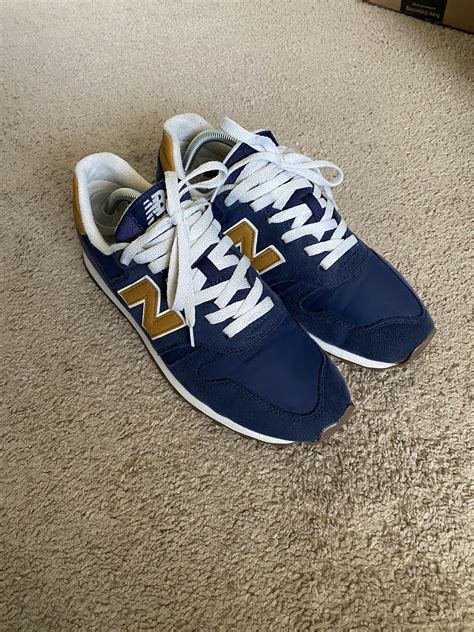 New Balance New Balance 373 Navy And Mustard Grailed