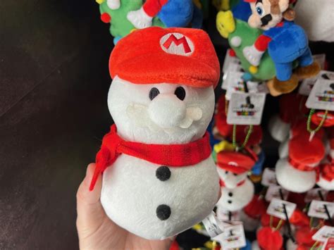 Snowman Mario Ear Headband Plush Yoshi Hoodie And More New Super