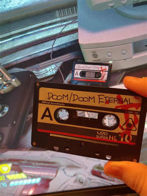 The soundtrack cassette is in the fortress of doom! : r/Doom