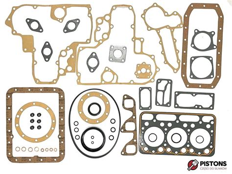 Komplet Uszczelek Kubota D1302 Pistons