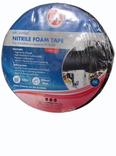 Color Black Nitrile Foam Tape At Rs Roll In Kozhikode Id