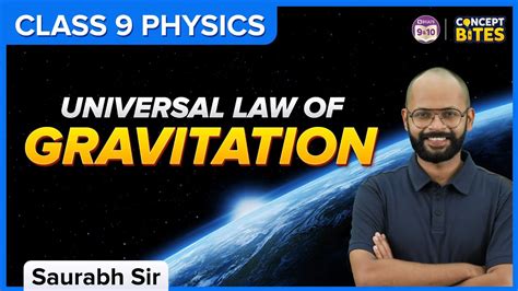 Universal Law Of Gravitation Class 9 Gravitation YouTube