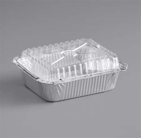 Bandeja De Aluminio Con Tapa Pl Stica Transparente De Gr Mercadolibre