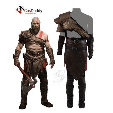 God of War 4 Kratos Cosplay Costume For Halloween Guide