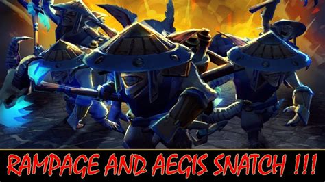 Meepo Rampage And Aegis Snatch Youtube