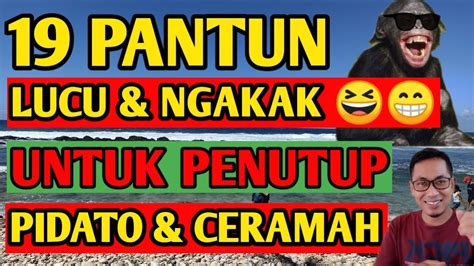 pantun pembuka bicara lawak - Kenneth Schaefer