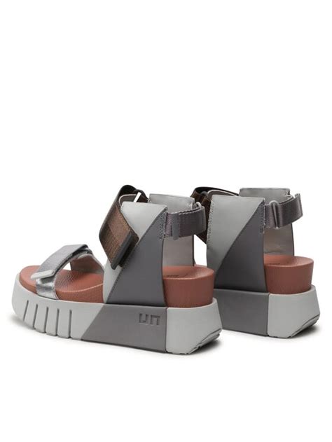 United Nude Sandales Delta Run Gris Modivo Fr