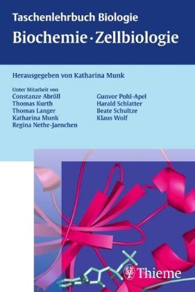 Taschenlehrbuch Biologie Biochemie Zellbiologie Thieme Georg