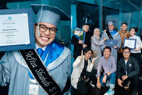 Potret Wisuda Umay Shahab Sandang Predikat Cumlaude