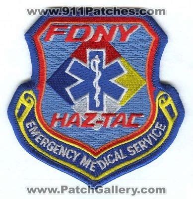 New York New York City Fire Department Fdny Haz Tac Ems New York