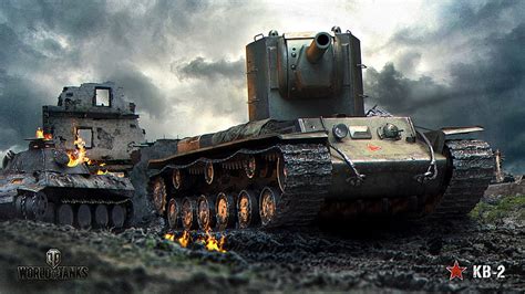 World Of Tanks KV 2 Russian Tank Russian KV 2 World Tanks Tank