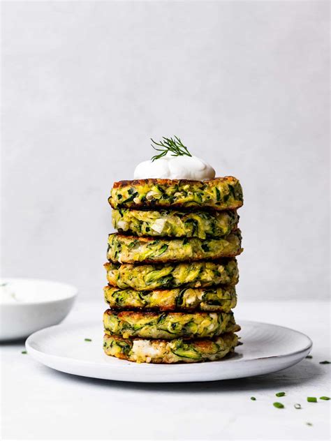 Zucchini Fritters With Feta Sandra Valvassori