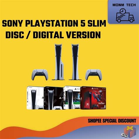 Malaysia Version Sony Playstation 5 Slim Ps 5 Ps5 Console Physical