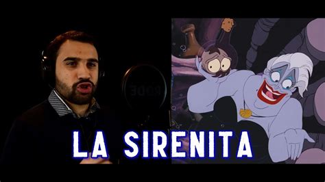 Pobres Almas En Desgracia La Sirenita Cover Disney YouTube