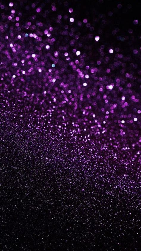 Aesthetic Black And Purple Glitter Background - Video game, space engine, aesthetic, horizon ...