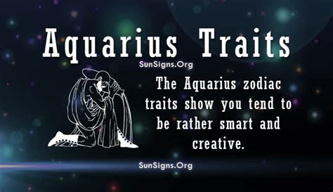 Aquarius Personality Traits & Characteristics | SunSigns.Org