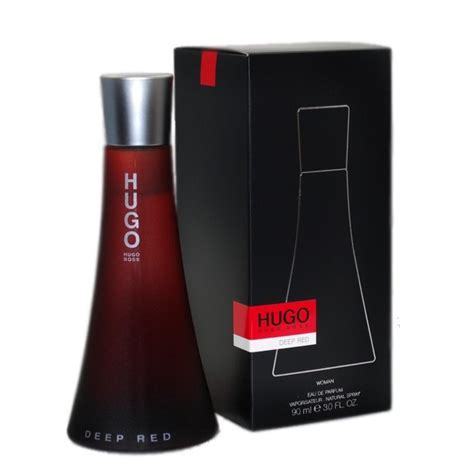 HUGO DEEP RED WOMAN EDP 90ML