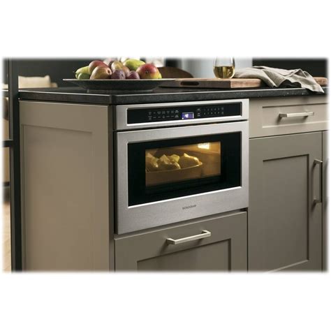 Monogram - 1.2 Cu. Ft. Built-In Microwave - Stainless steel at Pacific ...