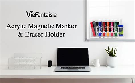 Amazon Viefantaisie Acrylic Magnetic Dry Erase Marker Holder