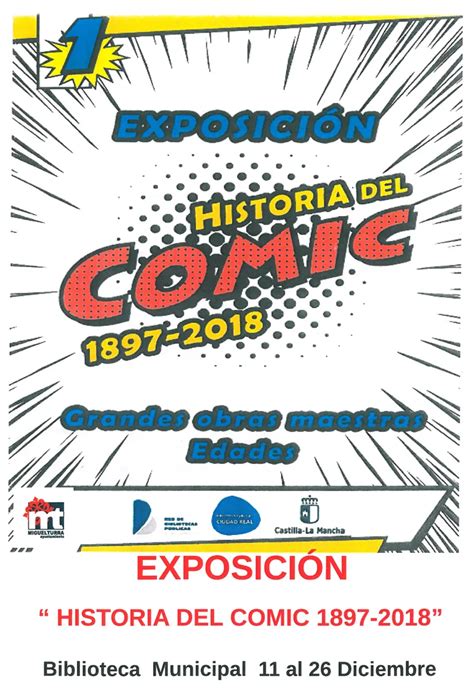 Exposición Historia Del Cómic 1897 2018 En La Biblioteca Municipal