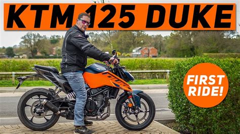 2024 Ktm 125 Duke First Ride Review Youtube