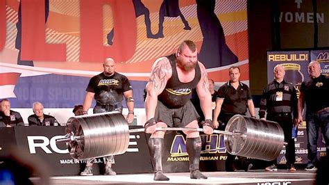 Eddie Hall Deadlifts 1025 Pounds Breaks World Record At The 2016