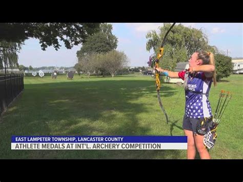 Lancaster S Casey Kaufhold Wins Silver At World Archery Championships