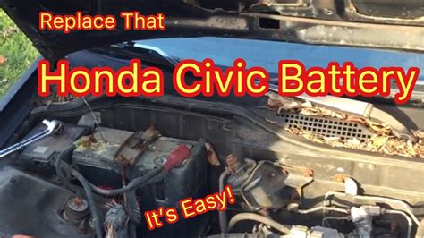 H Honda Civic Battery Replacement Battery Civic Honda Replac