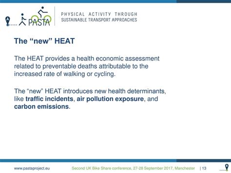 The Health Economic Assessment Tools Heat For Walking And Cycling