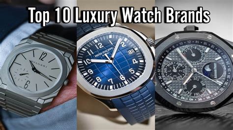 Timeless Elegance Top 10 Luxury Watch Brands Youtube