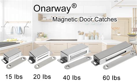 Onarway Magnetic Door Catch Kg Pull Strong Magnet Cabinet Latches