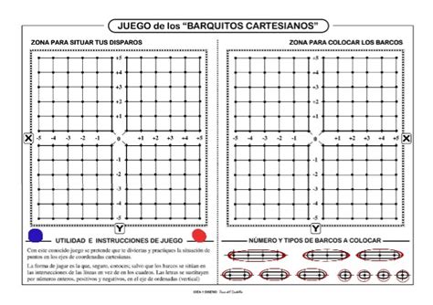 Juego Barquitos Cartesianos