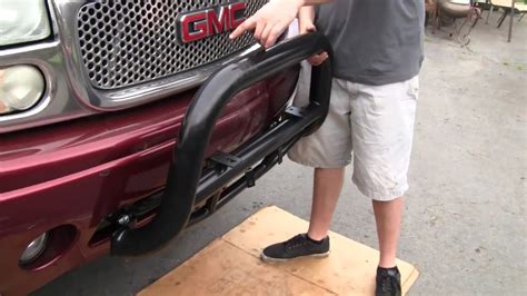 How To Install A Bull Bar Yukon Suburban Tahoe Youtube