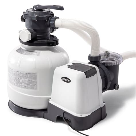 Intex Sx Krystal Clear Sand Filter Pump For Above Ground Pools