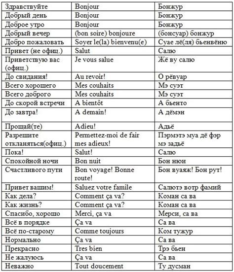 Разговорник русско-французский с транскрипцией для туристов ...