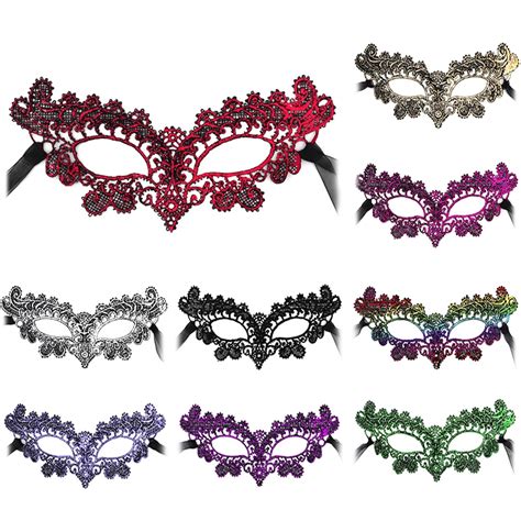 Sexy Hollow Out Lace Eye Mask Women Princess Masquerade Halloween