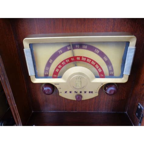 Vintage 1950s Zenith Radio Record Player Console Chairish