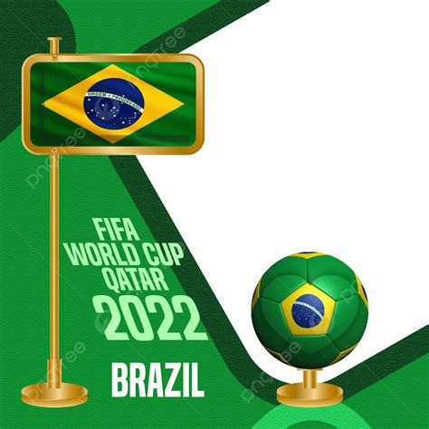 Hình ảnh World Cup 2022 Khung ảnh Brazil Png World Cup 2022 ảnh