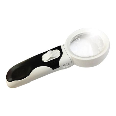 10x Led Small Handheld Lighted Magnifying Glass Magnifier Lens For Coins Je 791082980075 Ebay