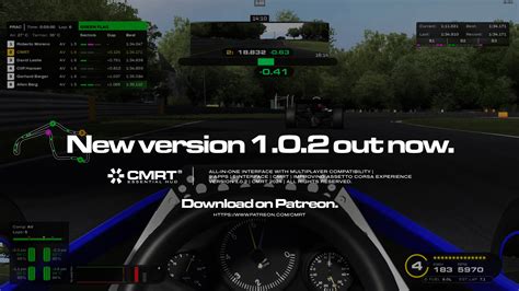 Cmrt Essential Hud Update 1 0 2 Available Now R Assettocorsa