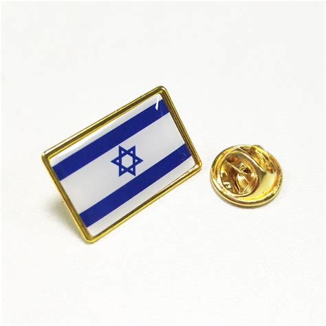 Custom Metal Epoxy National Flag Lapel Pin Badges Gold Enamel Country ...