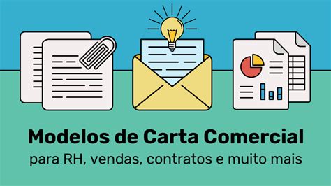 Mais De 20 Modelos De Carta Comercial