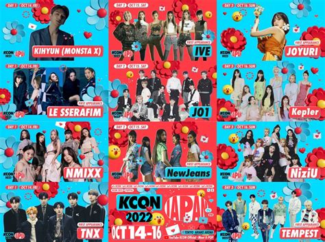 『kcon 2022 Japan』第1弾アーティスト発表 Ive、jo1、le Sserafim、niziu、kep1er、nmixxら11組