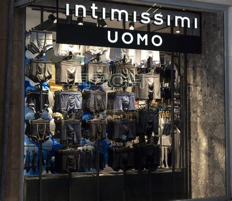 Facade Of The Masculine Lingerie Shop Intimissimi Uomo Editorial Photo Image Of Mallorca