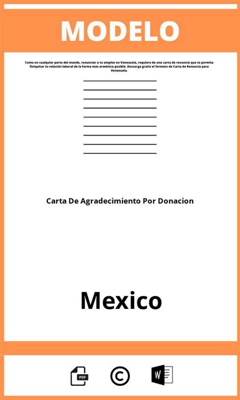 Modelo De Carta De Agradecimiento Por Donacion 59616 Hot Sex Picture