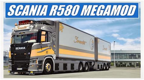 Ets Scania R Megamod V Update Auf Trucks Trailer